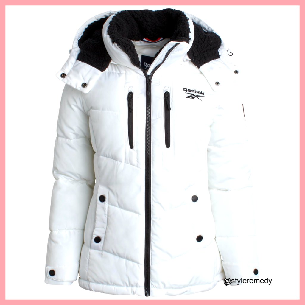 Heavyweight Puffer Jacket With Faux Fur Trim Hood, Down Winter Coat